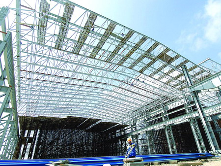 新乡船厂网架工程