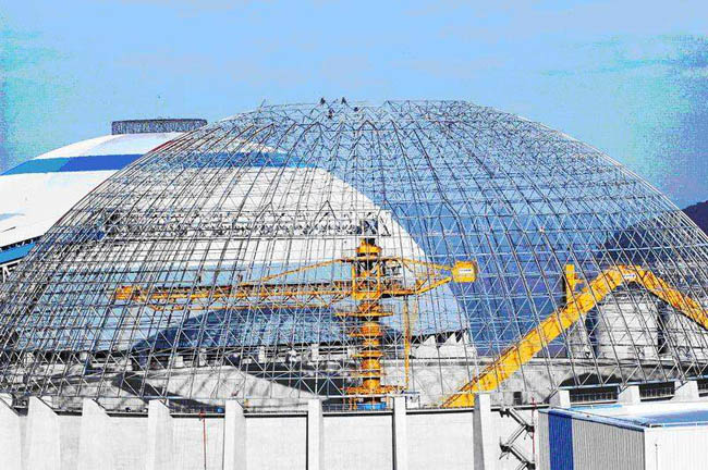 新乡电厂网架工程