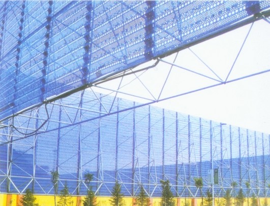新乡环保扫风墙网架工程